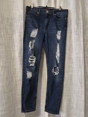 GUESS Distressed Skinny Jeans